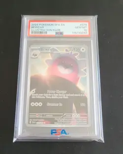 💎 PSA 10 Bewear 079/064 Illustration Rare #79 shrouded fable Pokemon card slab - Image 3