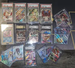 Pokemon Card Collection Slab/Singles-22 Card Lot(All Grade 10s) - Image 1