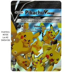 Pikachu V-Union Set of 4 Card(s) Sword & Shield #SWSH139 140 141 142 ☆NM-MINT☆ - Image 2