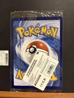 Pokemon Natural History museum nhm Pikachu at the Museum Promo Jumbo Card SEALED - Image 2