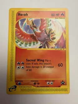 Pokemon Ho-oh 52/53 Wotc Promo Regular 80 HP English Card - Image 1