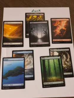 Basic Land x8 Double Masters 2XM LP MTG Magic the Gathering FREE SHIPPING - Image 1