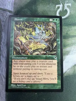 1x Aluren, Tempest, NM, MTG - Image 1