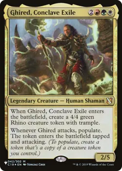 Magic: The Gathering | Ghired, Conclave Exile | The List Reprints | NM - Image 1