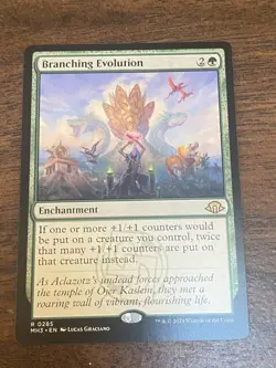 WotC MAGIC Gathering MODERN HORIZONS 3 unplayed mint rare BRANCHING EVOLUTION - Image 1