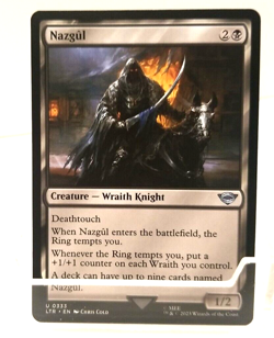 Nazgul LORD OF THE RINGS Regular Middle-earth Tales LTR 333 mtg NM/M - Image 1