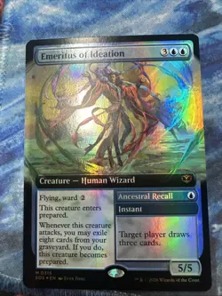 Emeritus of Ideation (Extended Art) Secrets of Strixhaven Foil - Image 1