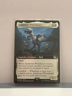 Ambrosia Whiteheart (Extended Art) Foil | 424 NM/M | FINAL FANTASY | Magic MTG - Image 1