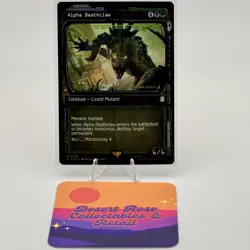 MTG Alpha Deathclaw 336 Showcase Foil Universes Beyond: Fallout Foil - Image 1