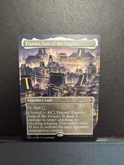 Eiganjo, Seat of the Empire (Borderless) Kamigawa: Neon Dynasty Regular - Image 1