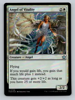 Angel of Vitality Foil U Foundations 706 NM - Image 1