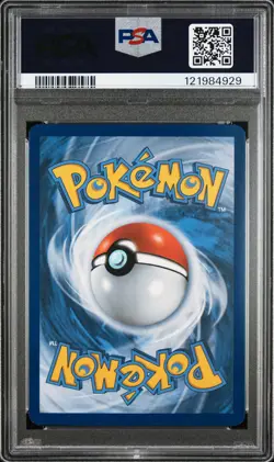 2015 POKEMON XY DOUBLE CRISIS #6 FULL ART/TEAM AQUA'S KYOGRE EX PSA 8 - Image 2
