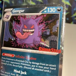 Pokemon Gengar Perfect Order Stamped GameStop 050/088 Cosmos Promo Sealed NM - Image 3