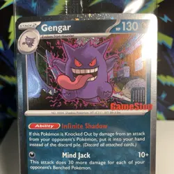 Pokemon Gengar Perfect Order Stamped GameStop 050/088 Cosmos Promo Sealed NM - Image 4