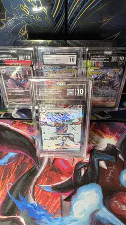 GRENINJA EX 2024 POKEMON SV JAPANESE CRIMSON HAZE #083/066 SUPER RARE TAG 10 - Image 3