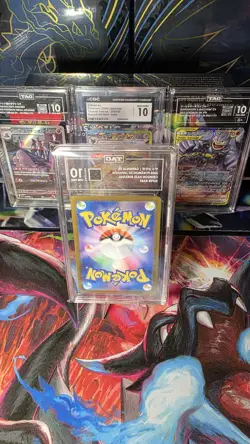 GRENINJA EX 2024 POKEMON SV JAPANESE CRIMSON HAZE #083/066 SUPER RARE TAG 10 - Image 4