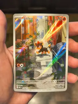 Pokemon TCG Mega Evolutions Litleo Illustration Rare 139/132 - Image 1