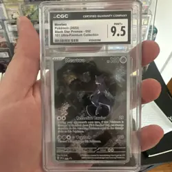 Wizards Pokemon CGC 9.5 Mewtwo Promo Holo Sv Scarlet Violet 052 English - Image 2