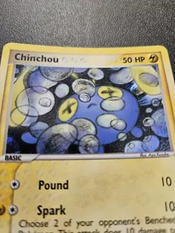 Pokemon EX Hidden Legends Chinchou Reverse Holo 56/101 NEAR MINT - Image 2