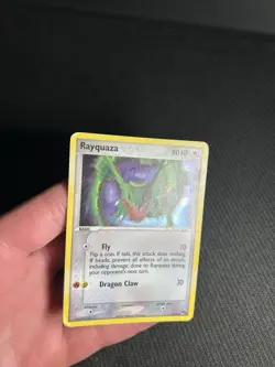 Pokemon TCG Rayquaza 3/17 POP Series 1 Holo Rare MP- - Image 5