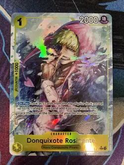 Donquixote Rosinante (Alt Art) OP12-108 One Piece Card Game English - Image 1