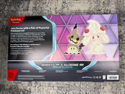 Pokemon TCG Mimikyu Ex & Alcremie Ex Premium Collection Box - SEALED - Image 2