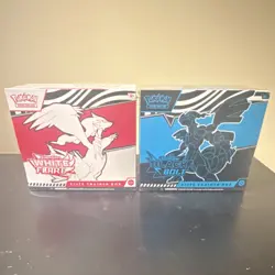 Pokemon TCG Scarlet & Violet White Flare & Black Bolt Elite Trainer Box Lot 2 - Image 1