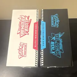 Pokemon TCG Scarlet & Violet White Flare & Black Bolt Elite Trainer Box Lot 2 - Image 5