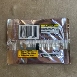 Lot of (9) 1999 Pokemon Artbox Stickers Series 1 Factory Sealed Booster Packs - Image 3