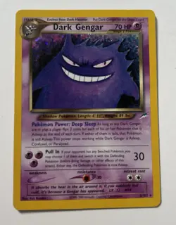 Pokemon Neo Destiny Dark Gengar 6/105 Holo Rare Unlimited 70 HP Stage 2 English - Image 1