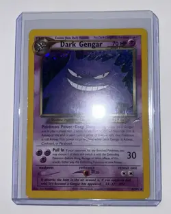 Pokemon Neo Destiny Dark Gengar 6/105 Holo Rare Unlimited 70 HP Stage 2 English - Image 3