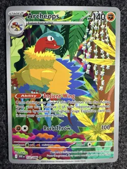 Pokemon TCG Archeops 132/086 illustration Rare White Flare SV English NM🔥 - Image 1