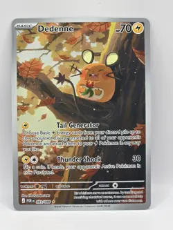 Pokemon TCG Dedenne 93/89 Perfect Order Illustration Rare - Image 1