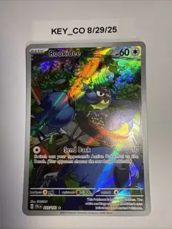 Pokemon TCG Rookidee Full Art Holo Card 225/193 Paldea Evolved Illustration Rare - Image 1