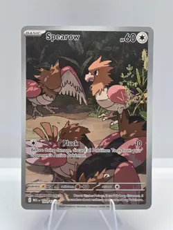 Spearow 151/132 Illustration Rare Mega Evolution Pokemon NM - Image 1
