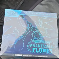 SEALED Phantasmal Flames ETB ✨ - Vending Fresh - POKEMON TCG - Sharp Corners - Image 1