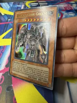 YuGiOh • Ancient Gear Golem • TLM-EN006 • Holo Ultra Rare • LP - Image 2