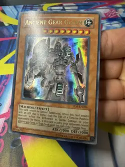 YuGiOh • Ancient Gear Golem • TLM-EN006 • Holo Ultra Rare • LP - Image 4