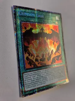 Crimson Gaia RA05-EN070 Starlight Rare Yugioh 1st Edition Rarity Collection 5 - Image 2