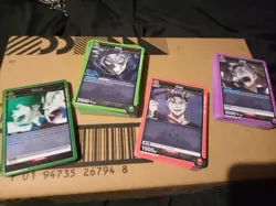 114 Black Clover TCG Cards Including Rare Holos Union Arena - Image 3