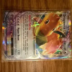 Dragonite EX 72/108 Holo XY Evolutions Pokemon Card MP/HP - Image 1