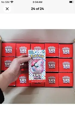 Pokemon Card 151 Booster Box TCG Scarlet & Violet Factory Sealed (+Free 2 Packs) - Image 2