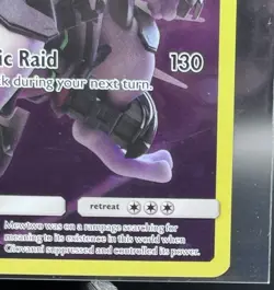 Pokemon TCG Armored Mewtwo SM228 Promo Holo Basic 120HP Sun & Moon 2019 Card NM - Image 5