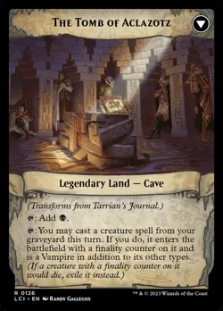 Tarrian's Journal // The Tomb of Aclazotz - MTG Cards Shop - Image 2