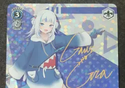 Weiss Schwarz Hololive Vol.2 Gawr Gura Card Game HOL/W104-113SP Signed Bushiroad - Image 2