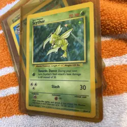 Scyther 1st Edition Holo Rare WOTC Pokemon Card TCG Jungle 1999 - Image 4