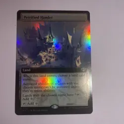 Petrified Hamlet (Extended Art) Secrets of Strixhaven Foil - Image 1