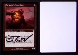 SIGNED MTG Magic Artist Proof _ Brom _ Invasion _ DARIGAAZ'S ATTENDANT _ 1/50! - Image 1