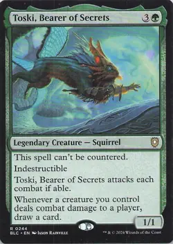 Toski, Bearer of Secrets 244 R BLC NM - Image 1
