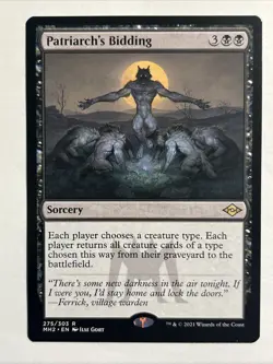 Patriarch's Bidding Modern Horizons 2 Regular - Image 1